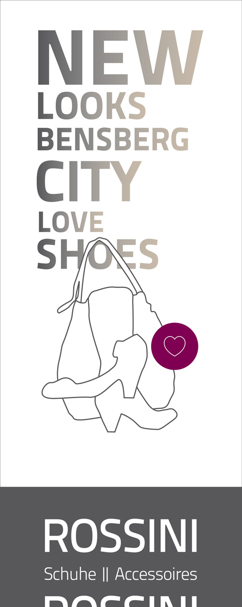 Corporate Design - Rossini Banner Bensberg